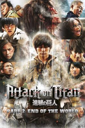 Attack on Titan II: End of the World 2015 BluRay [Hindi + Japanese] 480p, 720p ESub