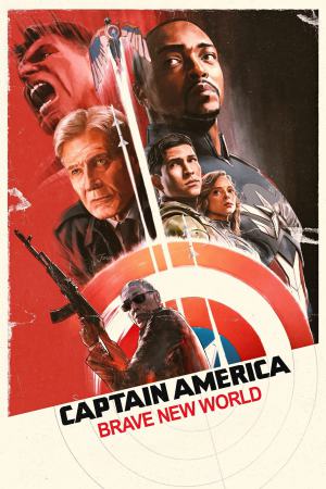 Captain America: Brave New World 2025 WebRip [Hindi + Tamil + Telugu + English] 480p 720p 1080p ESub
