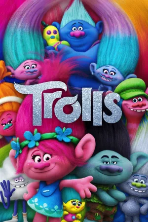 Trolls 2016 BluRay [Hindi + Tamil + Telugu + English] 1080p 480p 720p ESub